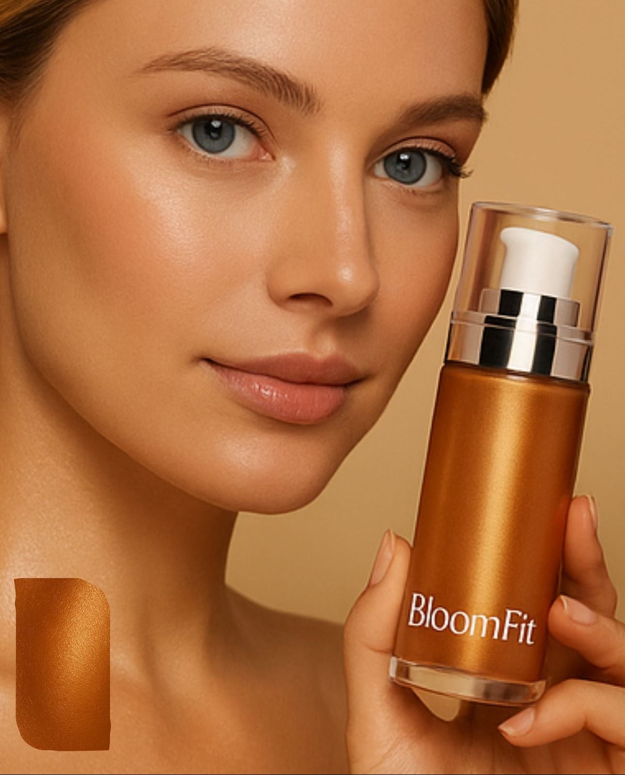 Mini huile sèche scintillante 30ml.